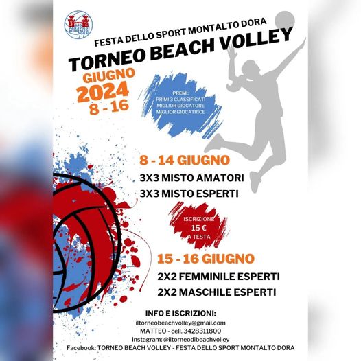 Torneo Beach Volley – Festa dello Sport 2024