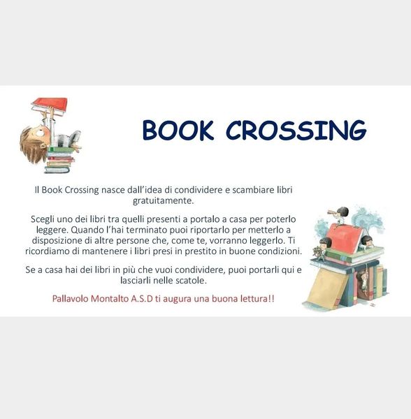 E’ iniziata la scuola… parte il Book Crossing