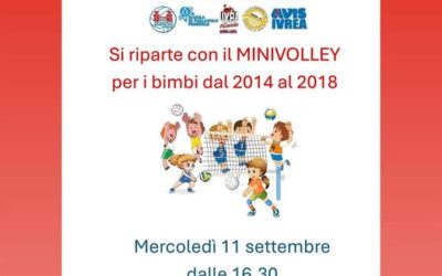 Mini volley…. si parte