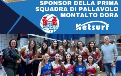 Netsurf è con Pallavolo Montalto Dora